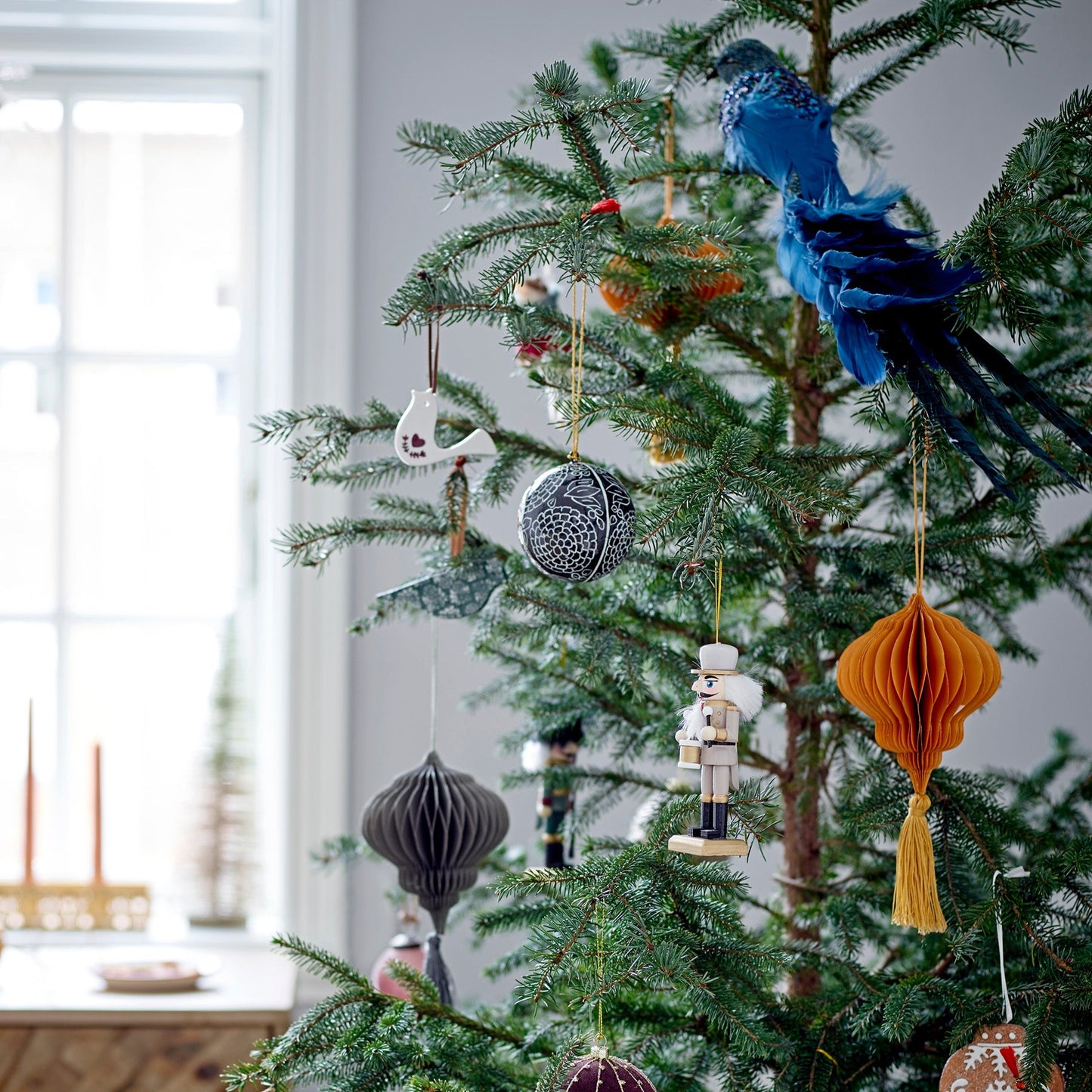 Miley Ornament, Multicolor, Papir