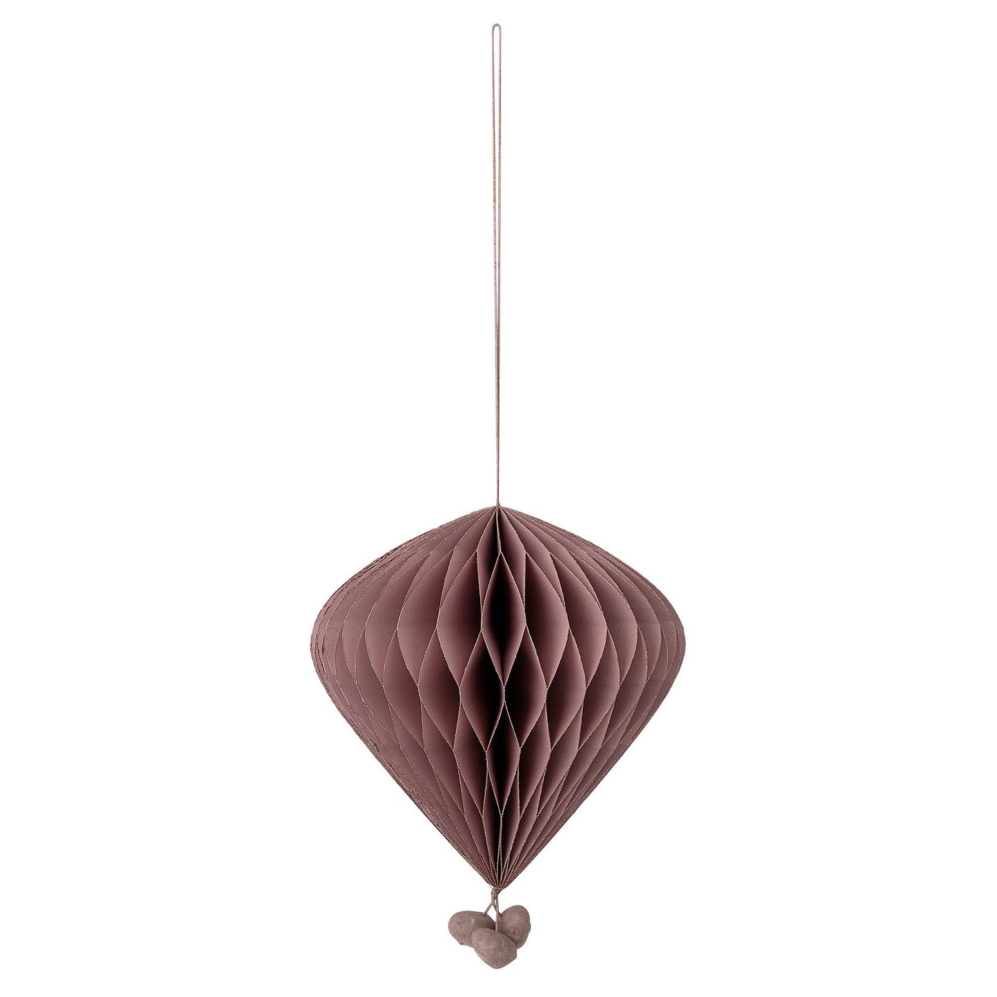 Porcha Ornament, Brown, Paper